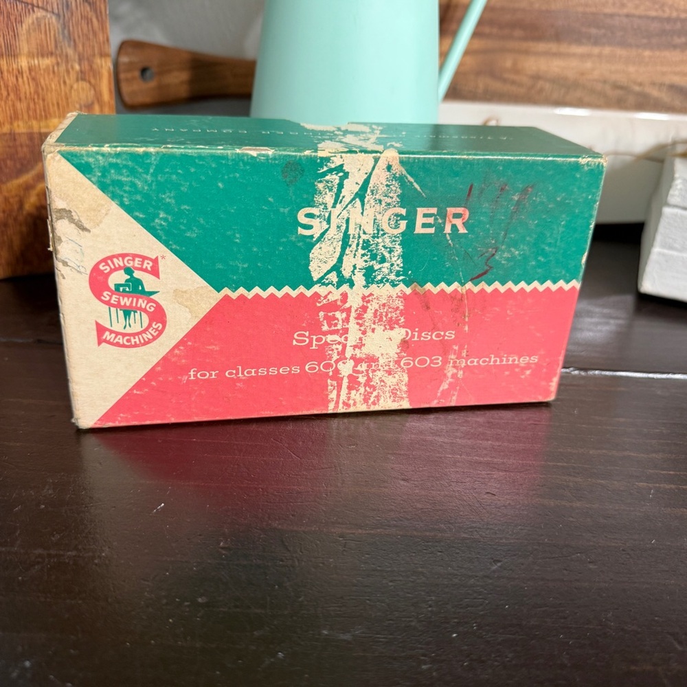 SINGER Special Discs for Classes 600 and 603 Machines Complete Set of 12